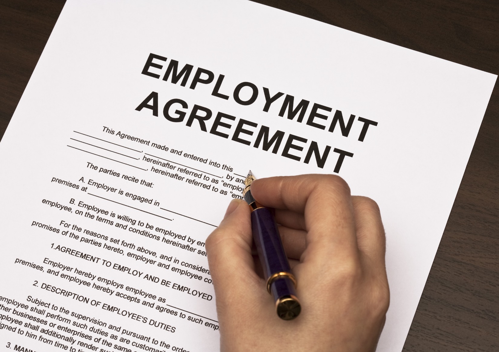 Why you need an employee contract sample | Lawyers Legal Forms and